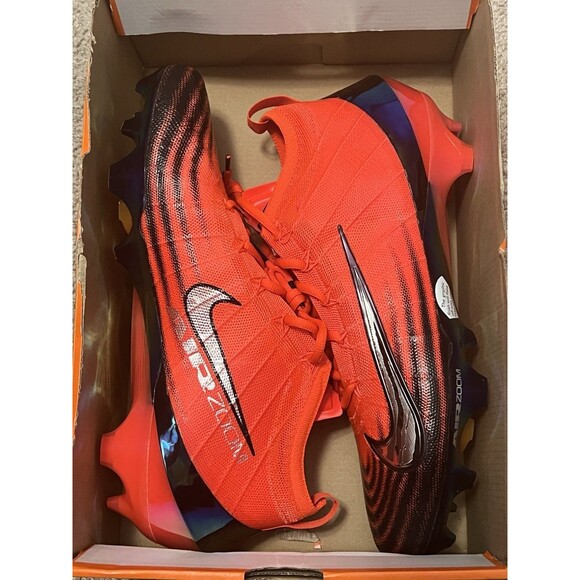 Mens Size 12 Nike Vapor Elite 1 Football Cleats Bright Crimson Laser HF1099-600
